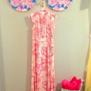 Lilly Pulitzer Goop X Maxi dress.